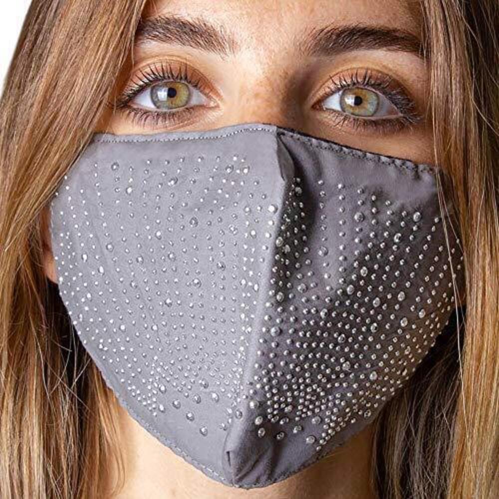 9201 2 Face Masks per Pack 1 Solid Black 1 Stone Gray
